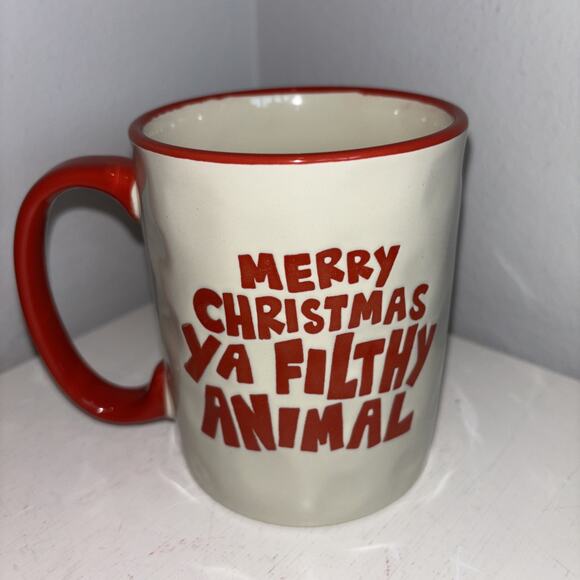 Home Alone Merry Christmas Ya Filthy Animal Coffee Mug Christmas 20 oz NEW - Picture 4 of 4